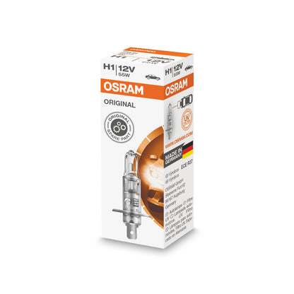 OSRAM ORIGINAL LINE - H1 - 12 V - 55 W - Ampoule de phare halogène - Boîte Pliante