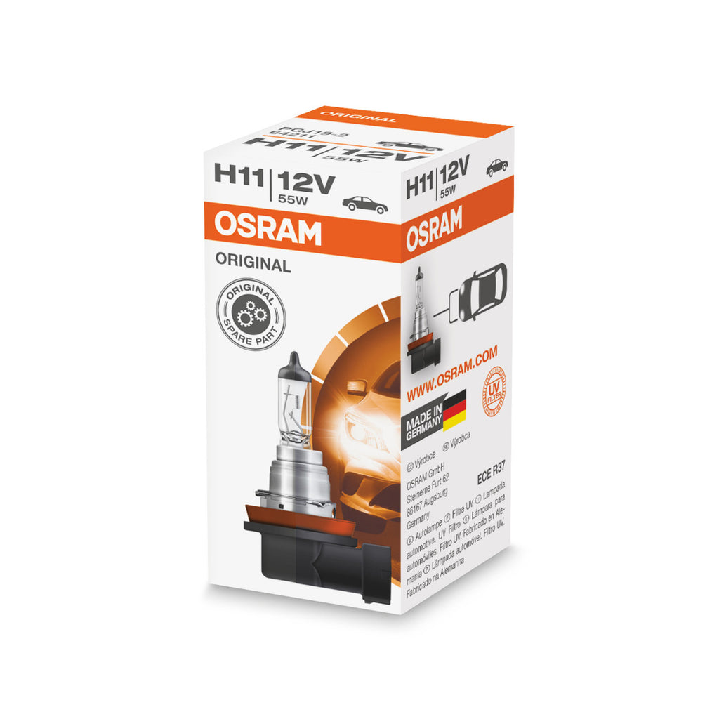 Ligne d'origine d'Osram - H11 - 12 V - 55 W - LAMPE DE PLIMILES HALOGENS - Boîte de pliage