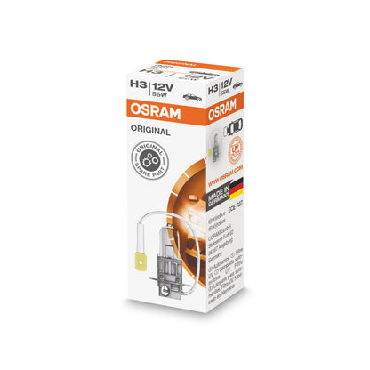 OSRAM ORIGINAL LINE - H3 - 12 V - 55 W - Ampoule de phare halogène - Boîte Pliante