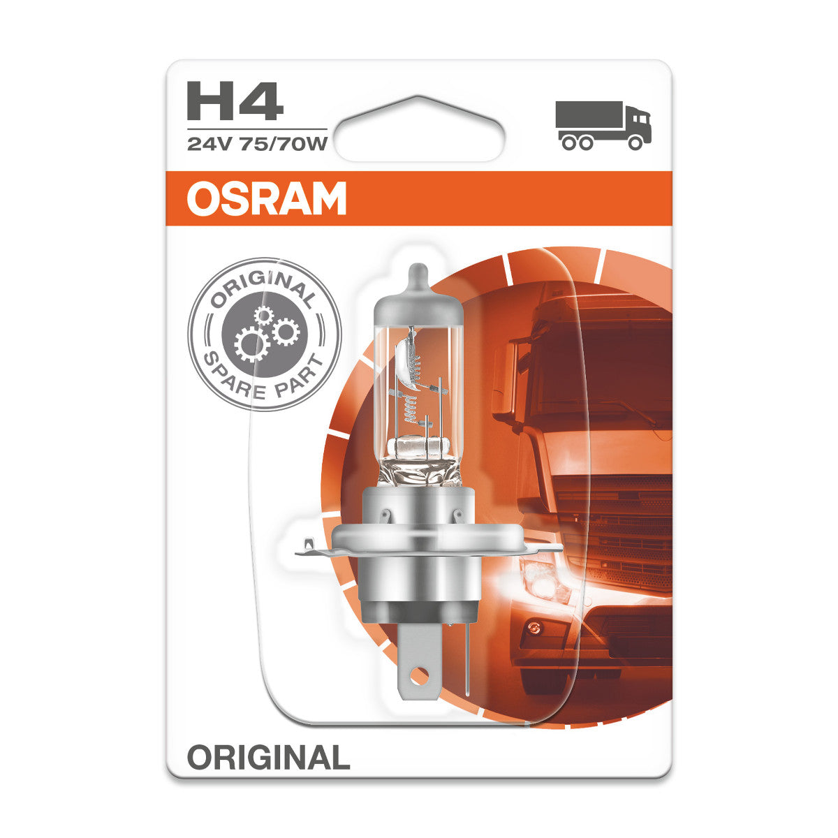 Ligne d'origine d'Osram - H4 - 24 V - 7570 W - LAMPE DE PLIOT HALOGEN