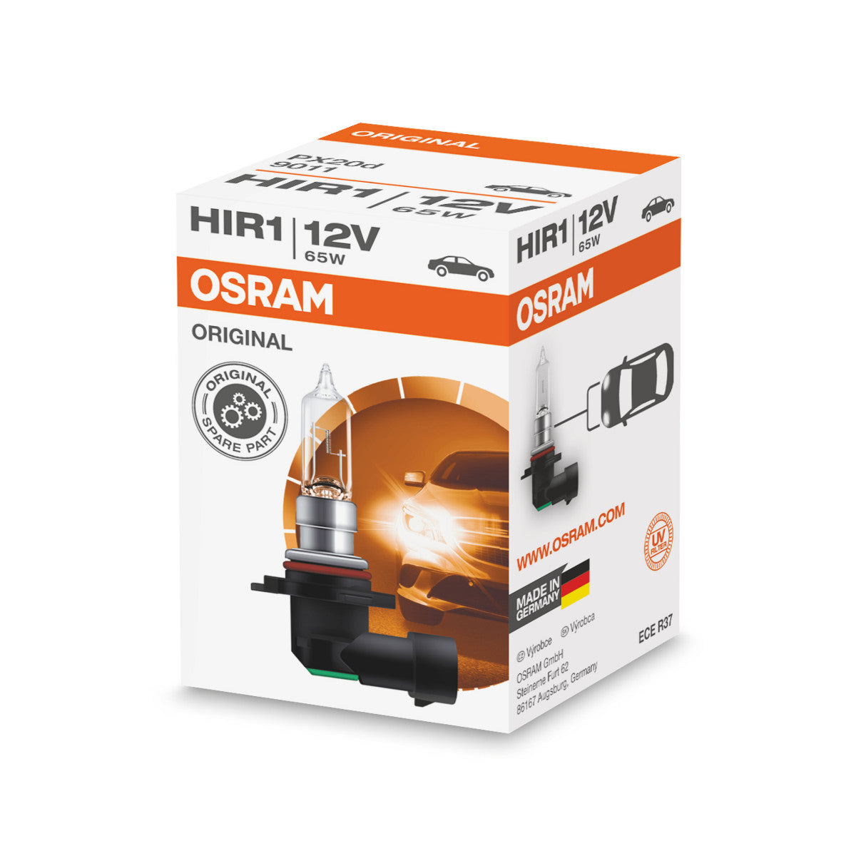 OSRAM ORIGINAL LINE - HIR1 - 12 V - 65 W - Ampoule de phare halogène