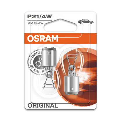 OSRAM ORIGINAL - BASE MÉTALLIQUE - Ampoule supplémentaire P21-4W