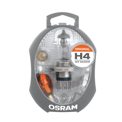 OSRAM Boîte de lampe de rechange pour voiture - CLK H4 - Kit lampe de voiture