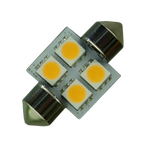 Spollampa 12V/24V 0.7W 31mm