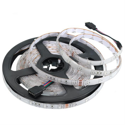 LED-Strip (5 meter) 12W/M Röd/Grön/Blå IP20 24V