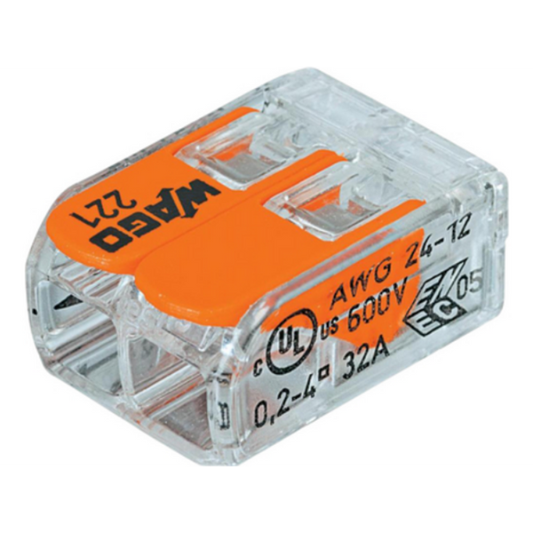 Manches de joint compactes avec levier pour contact 0,2 4 mm2 5pcs