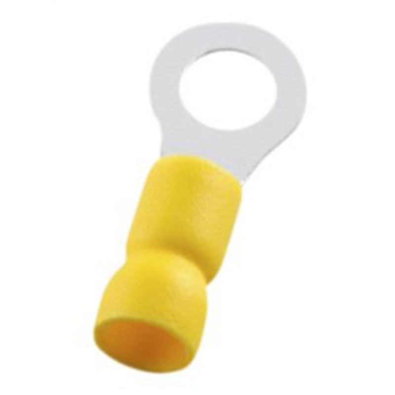 Câble d'anneau jaune 4,3 mm 6 mm2 - 10 pcs