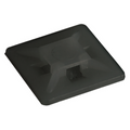 Ancre de paquet ancre 4,6 mm polyamide noir - 10 pcs