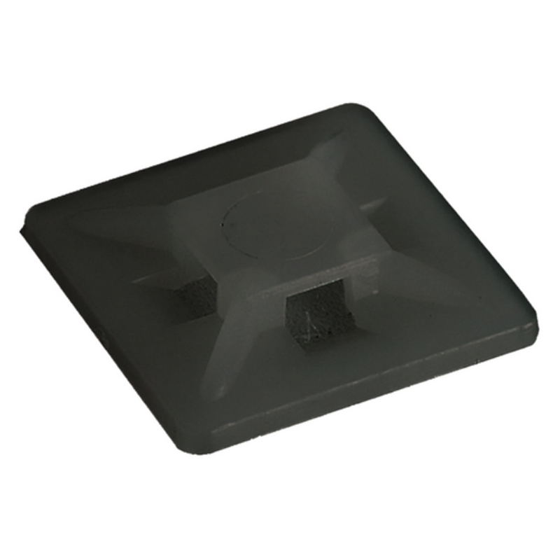 Ancre de paquet ancre 4,6 mm polyamide noir - 10 pcs