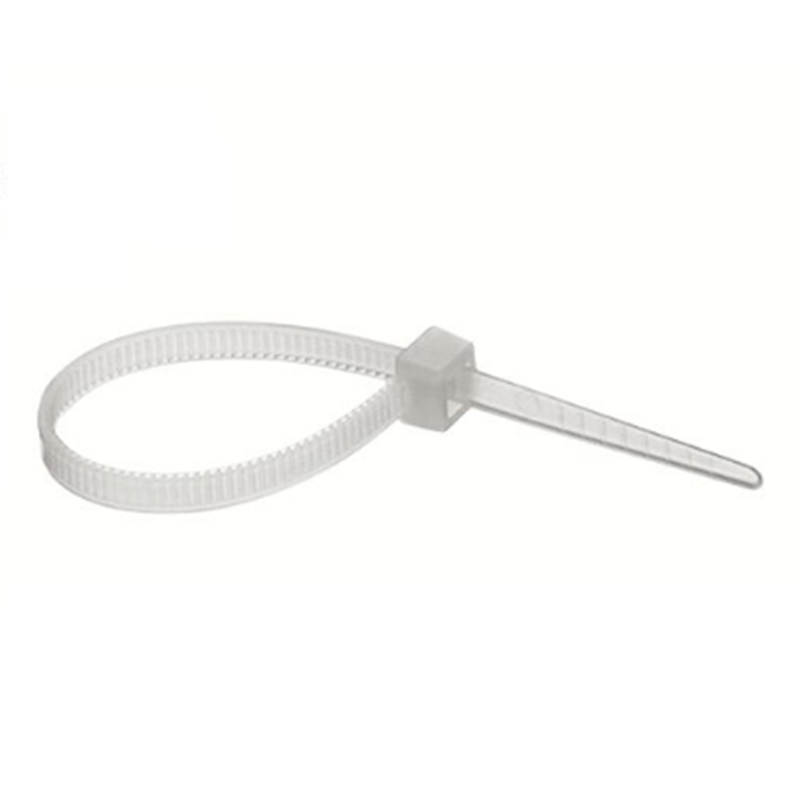 Tape à câble 200 x 2,5 mm blanc - 100 pcs