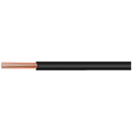 Le leader prodigieux PVC 1mm2 Naked Copper Black par mètre
